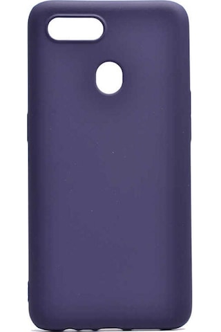 Oppo Ax7 Kılıf Zore Premier Silikon Kapak Lacivert