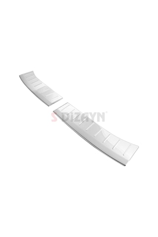 S-Dizayn Renault Megane 4 HB Krom Arka Tampon Eşiği 2016 Üzeri