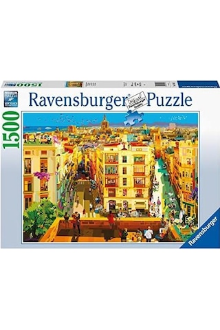 171927 1500 Parçalı Puzzle Valensiya'da Yemek