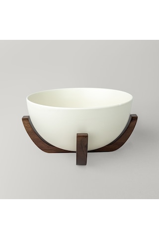 Linens Curve 24 Cm Sunum Kasesi Ekru Ekru