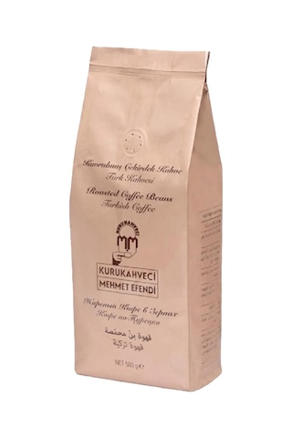 Mehmet Efendi Kavrulmuş Çekirdek Türk Kahve 500 Gr X 2 Adet Çekirdek Kahve