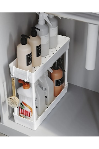 Gondol Ata Çok Amaçlı Organizer Beyaz Gkh Beyaz