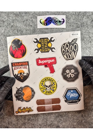 Bdls24 Küçük Boy 10lu Sticker Seti
