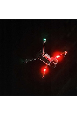 4'lü Uzaktan Kumandalı Çakar Led Şarjlı Mini Led Işık Drone Işığı