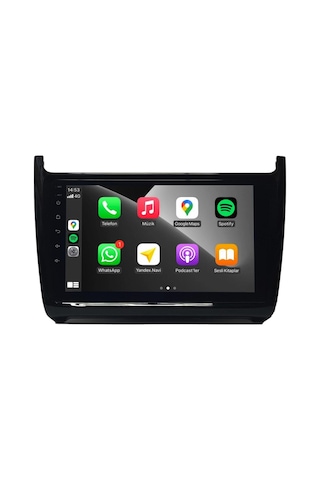 Navigate Volkswagen Polo Android Carplay Multimedya 2014-2018 4gb Ram + 64gb Hafıza + 8 Çekirdek