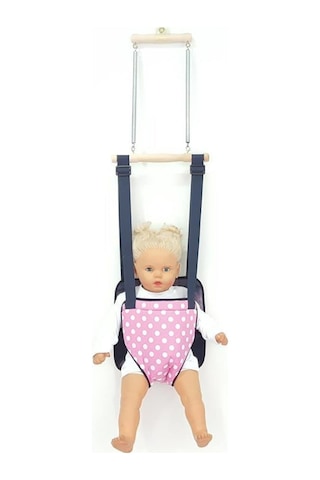 Kız - Erkek Bebek Hoppala (Zıp Zıp) Pembe Yürüteç