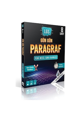 8.Sınıf LGS Gün Gün Paragraf Soru Bankası- Strateji Yayınları 8.Sınıf LGS Gün Gün Paragraf Soru Bankası- Strateji Yayınları
