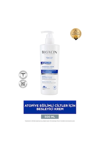 Bioxcin Atopicare Besleyici Krem 500 ml – Atopiye Eğilimli Ciltler İçin Yoğun Nemlendirici ve Onarıcı Bakım