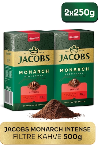 Jacobs Monarch Intense Filtre Kahve 250gr X 2 Adet Filtre Jacobs Monarch Intense Filtre Kahve 250gr X 2 Adet Filtre