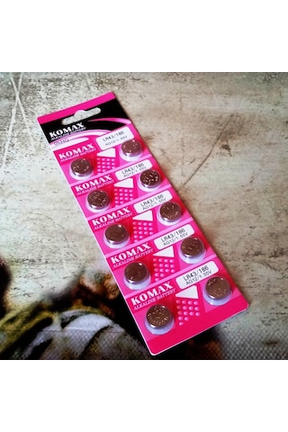 Button Alkalıne Battery Ag Seria Ag 12 Pil Lr43 Pil Sr386 Pil Sr43 Pil 186 Pil Saat Pili Yedek Pil