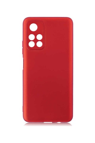 Xiaomi Redmi Note 11t 5g Kılıf Zore Premier Silikon Kapak Kırmızı