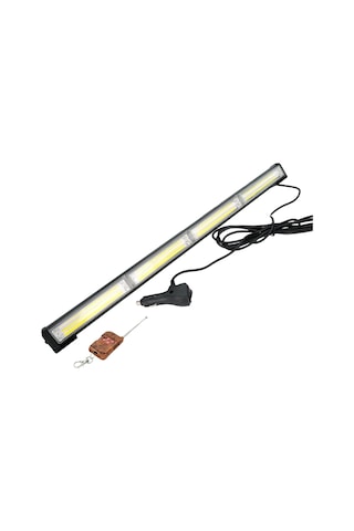 4 Ledli Offroad Led Bar 60 Cm Tepe Lamba Kumandalı 12 Animasyonlu Beyaz