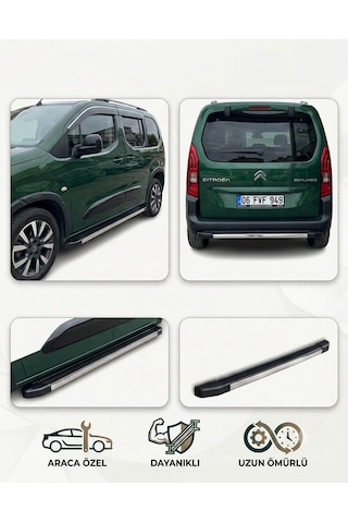 Citroen Berlingo Yan Basamak Ve Arka Basamak Citroen Berlingo Yan Basamak Ve Arka Basamak