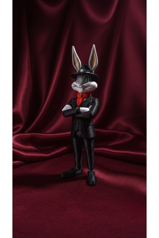 Looney Tunes Mafia Serisi 3 Lü Figür Seti - Bugs Bunny, Elmer Fudd, Daffy Duck Özel Koleksiyon