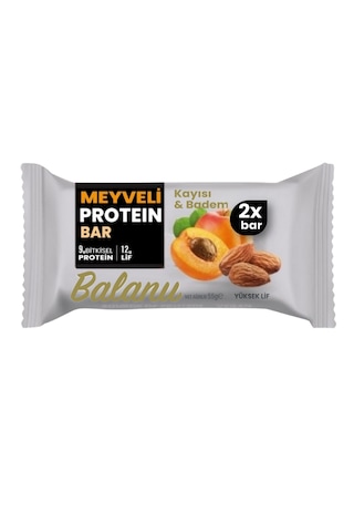 Meyveli Protein Bar Kayısı & Badem 55 Gr