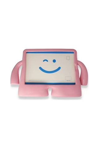 Apple Uyumlu, iPad 2022 10.9 10.nesil Kılıf Karakter Tablet Silikon - Açık Pembe