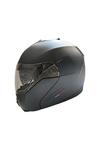 Beon B700 Çene Açılır Vizörlü Kask Gri