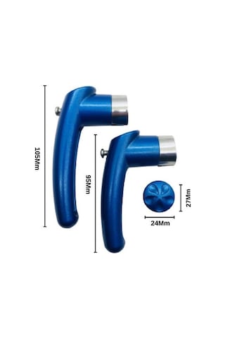 Çaydanlık Sapı Takımı Kulp Tutamak Seti Parlament Mavisi Yanmaz Mavi