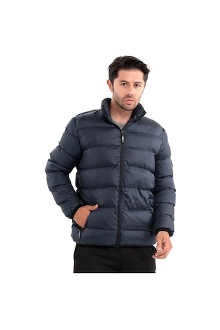 Slazenger Nadim İ Erkek Mont St22je017-400 Lacivert-lacivert Lacivert