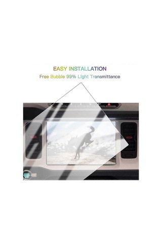 Neevoyu Ford Bronco 2021-2022 12 İnç Navigasyon Ekran Koruyucu Filmi - Nanofilm, Yırtılma Ve Çizik Korumalı, Dokunmatik Ekran Etkileşimi Olmadan