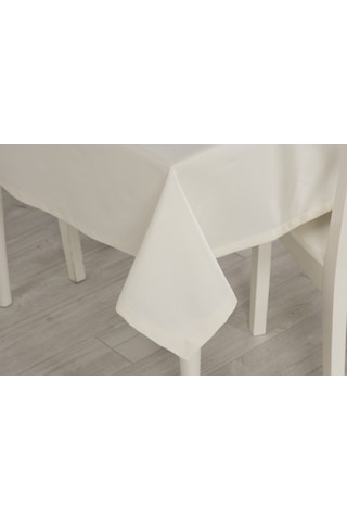 Düz Masa Örtüsü Krem