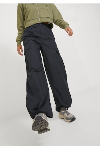 Jack & Jones Kadin Fonksiyonel Cepli Kargo Pantolon - Yoko 12224655 Black Krem