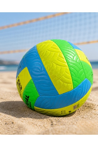 Profesyonel Voleybol Topu Kaymaz Yüzeyli Dayanıklı Spor Topu Siyah