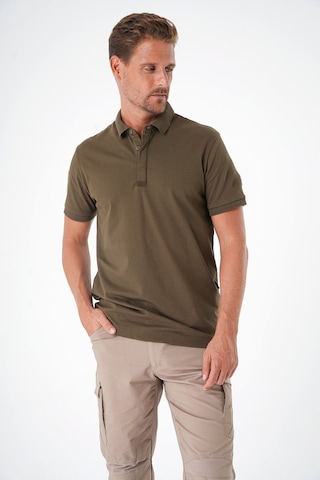 Mecanık Casual Ryker Polo T-shirt Cırtlı Haki