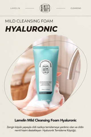 Hyaluronic Mild Cleansing Foam Nemlendirici Yüz Temizleme Köpüğü 150 Ml