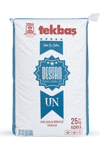 Tekbaş Un Baklavalık Böreklik Un 25 KG