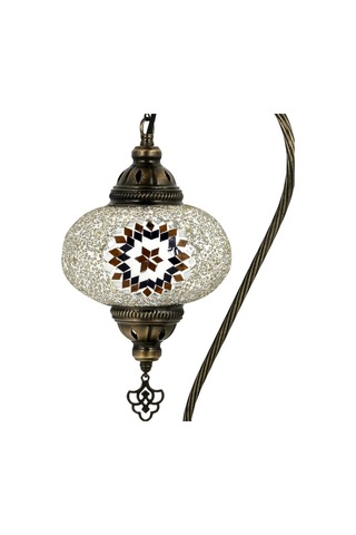 Otantik Mozaik Lamba Masaüstü Lamba Gece Lambası Abajur Osmanlı Dekoratif Masa Lamba Amber