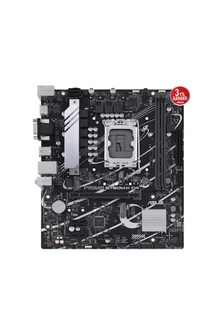 Asus Prıme B760m-k D4 Ddr4 Hdmı Pcıe 4.0 1700p Matx