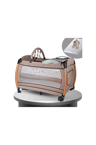 Baby Home 600 Nanny Bebek Oyun Parkı Yatak + Sünger Yatak