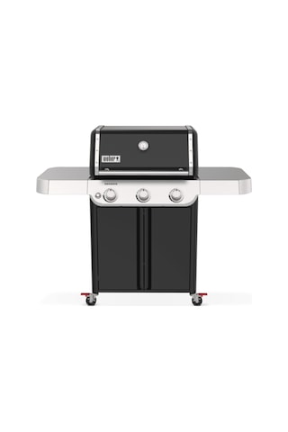 Weber Genesis E-315 Siyah Gazlı Barbekü 3 Brülör, Geniş Pişirme Alanı-276 Siyah