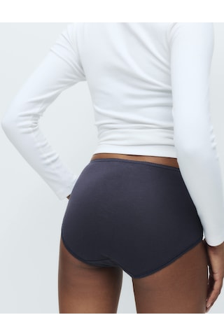 Marks & Spencer 5'li Cotton Lycra Short Külot Seti Mavi Mix