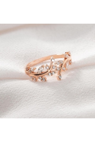 Gümüş Pazarım Kraliçe Tacı Kadın Gümüş Yüzük