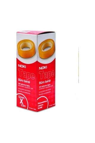 Noki Büro Bandı 12 MM X 33 M Selefon Bant 12'Li Kutu