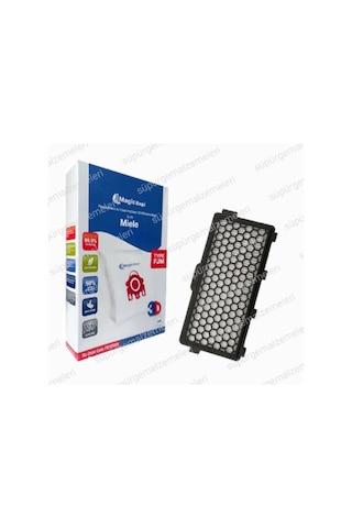 Miele Uyumlu Complete C3 Ecoline Toz Torbası Ve Hepa Filtre Seti