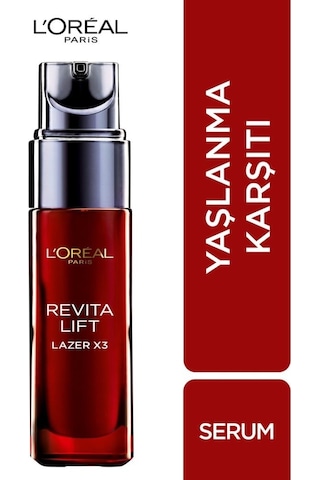 L'Oreal Paris Revitalift Lazer X3 Yaşlanma Karşıtı Serum 30 ML