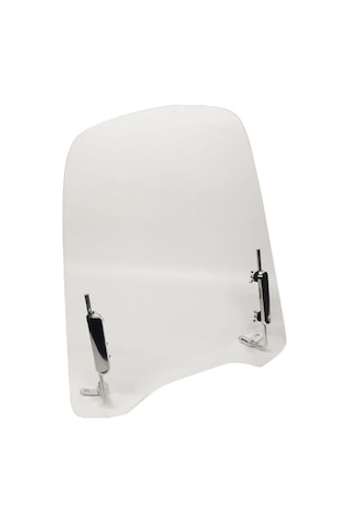 Motosiklet Ön Siperlik Camı Oval Model 58x45cm Scooter Model Cup Motor Siperlik Camı Çok Renkli