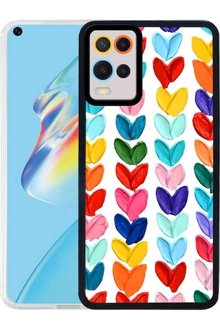 A54 4g Kılıf M-fit Desenli Kapak - Heart No6 Heart No6 Heart No6