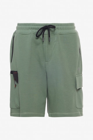 Regular Fit Normal Kesim Normal Bel Yeşil Sweat Şort W241469300 Yeşil