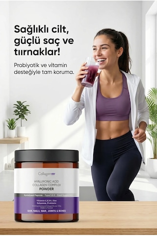 Collagen Forte Platinum Hyaluronic Acid Biotin & Collagen 300 G