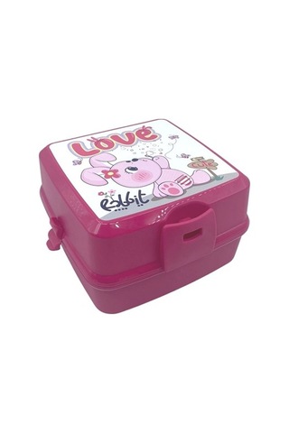 Buffer® Kendiliğinden Kaşık Çatallı Beslenme Kutusu 4 Bölmeli Çoc