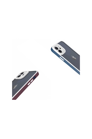 İphone 12 Uyumlu Tchs Mima Kılıf-koyu Yeşil Koyu Yeşil