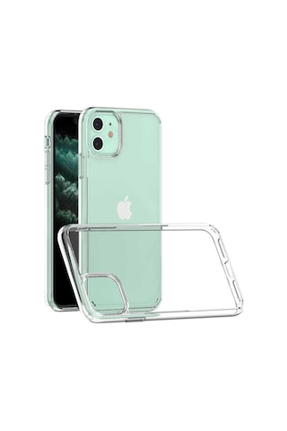 Apple Uyumlu iPhone 11 Kilif Korumali Zirhli Seffaf Coss Silikon 407265970