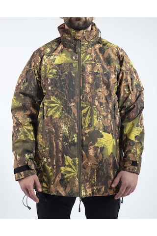 Vav Wear Outdoor Tactical Yağmurluk Su Geçirmez Leke Tutmaz Rüzgar Geçirmez Rüzgarlık Erkek Mont 3tech01 Kahverengi