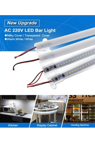 Bar Led Çubuk Led İç / Dış Mekan Işık 220V Çubuk Led 1 Metre
