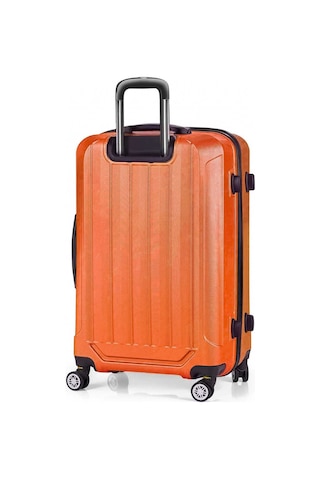 Polo&sky Spring Model Turuncu Renk Orta Boy Valiz Bavul Turuncu