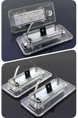Audı A4 B6 B7 8e 8h 2000-2008 Canbus Led Plaka Aydınlatma Ledi Lambası